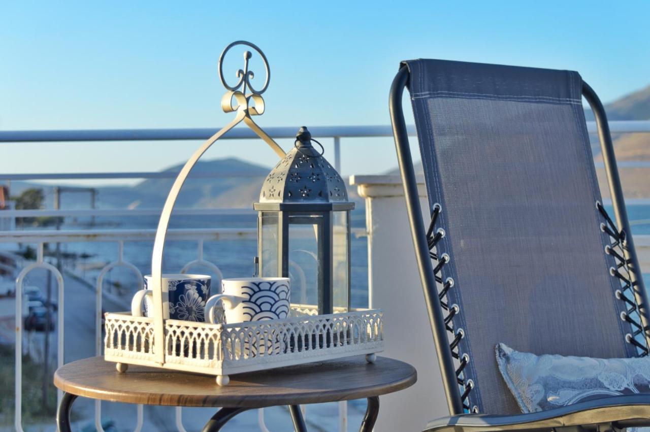 La Maison Bleue Apartment Lixouri Ngoại thất bức ảnh